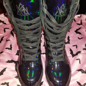 COPY - YRU holographic ankle boot